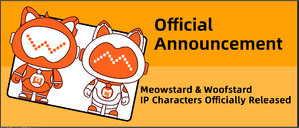 Official Announcement! Meowstard & Woofstard IP Characters Officially Released!