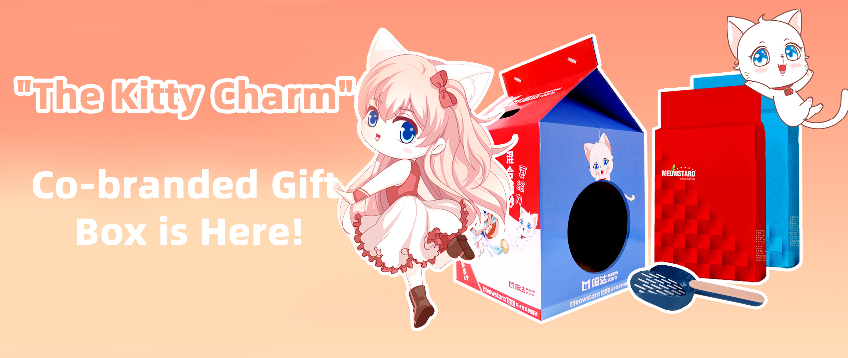 Meowstard & Tencent Comics | "The Kitty Charm" Co-branded Gift Box is Here!